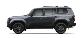Land Cruiser Prado vista lateral